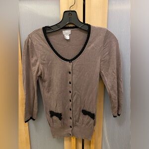 H&M brown cardigan Size XS